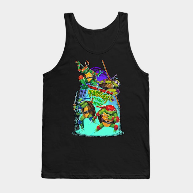 Ninja Turtles Tank Top by MF Creator